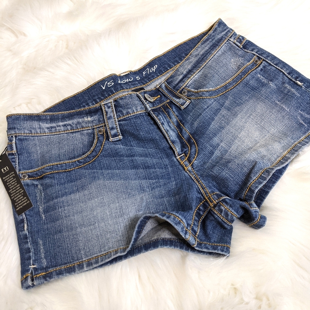Victoria's Secret London Jeans Denim Shorts NEW